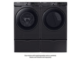 7.5 cu. ft. Smart Gas Dryer with Steam Sanitize+ in Black Stainless Steel - (DVG50R8500WA3)