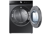 Bespoke 7.6 cu. ft. Ultra Capacity Gas Dryer with Super Speed Dry and AI Smart Dial in Brushed Black - (DVG53BB8700VA3) - SAMSUNG