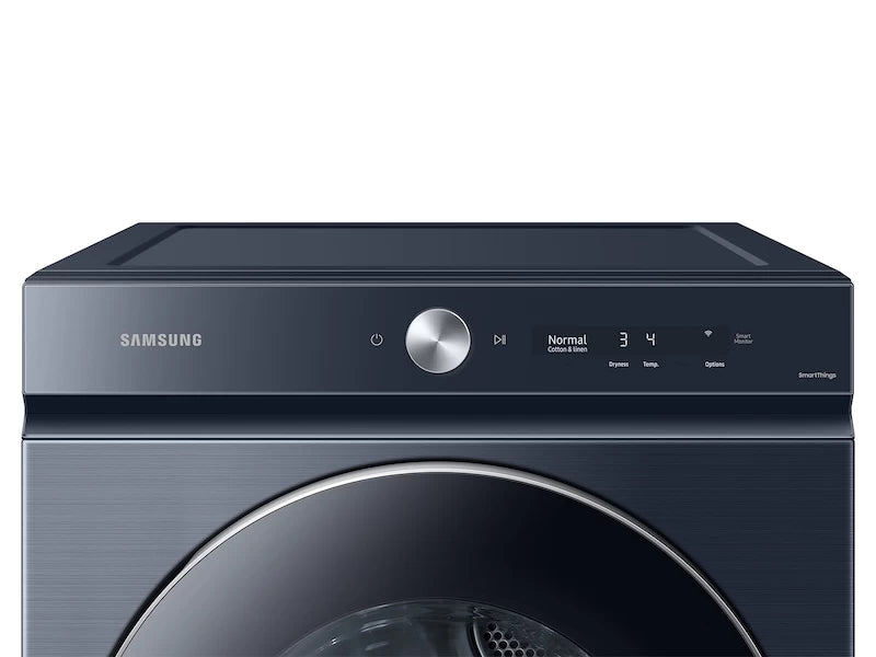 Bespoke 7.6 cu. ft. Ultra Capacity Gas Dryer with AI Optimal Dry and Super Speed Dry in Brushed Navy - (DVG53BB8900DA3) - SAMSUNG
