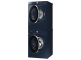 Bespoke 7.6 cu. ft. Ultra Capacity Gas Dryer with AI Optimal Dry and Super Speed Dry in Brushed Navy - (DVG53BB8900DA3) - SAMSUNG
