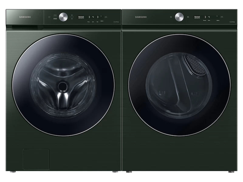 Bespoke 7.6 cu. ft. Ultra Capacity Gas Dryer with AI Optimal Dry and Super Speed Dry in Forest Green - (DVG53BB8900GA3) - SAMSUNG
