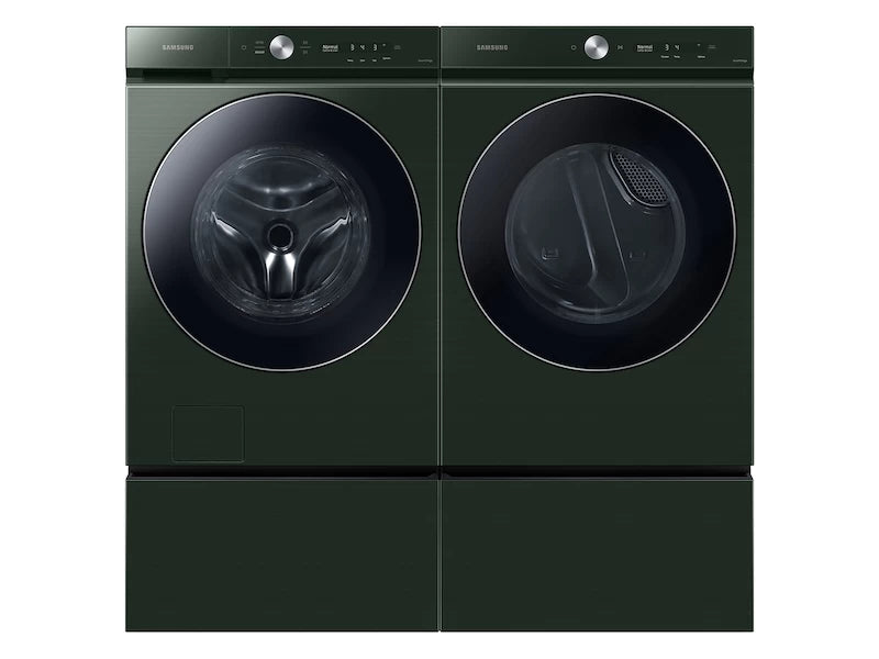 Bespoke 7.6 cu. ft. Ultra Capacity Gas Dryer with AI Optimal Dry and Super Speed Dry in Forest Green - (DVG53BB8900GA3) - SAMSUNG