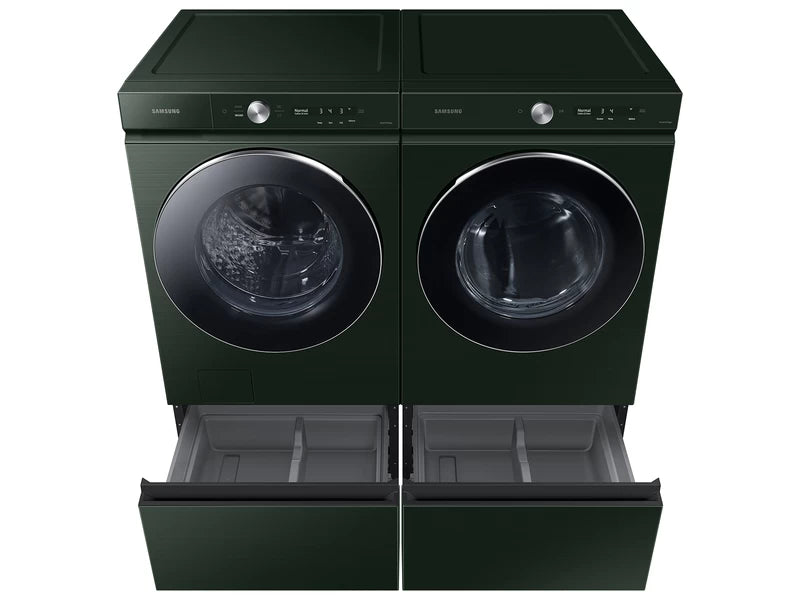 Bespoke 7.6 cu. ft. Ultra Capacity Gas Dryer with AI Optimal Dry and Super Speed Dry in Forest Green - (DVG53BB8900GA3) - SAMSUNG