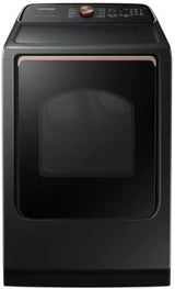 Samsung 7.5 Cu. Ft. Smart Gas Dryer - Brushed Black - DVG54CG7550V