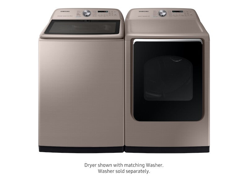 7.4 cu. ft. Gas Dryer with Steam Sanitize+ in Champagne - (DVG54R7600WA3)