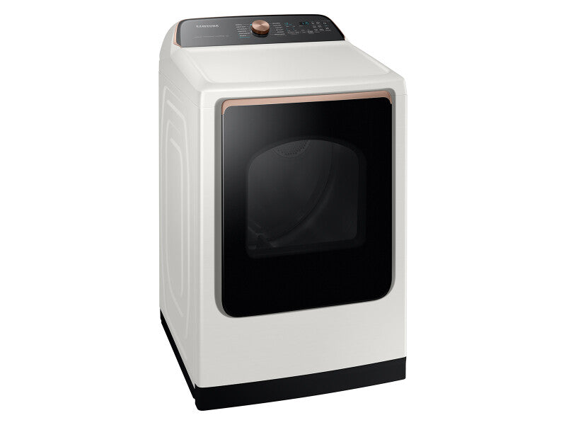 7.4 cu. ft. Smart Gas Dryer with Steam Sanitize+ in Ivory - (DVG55CG7500EA3)