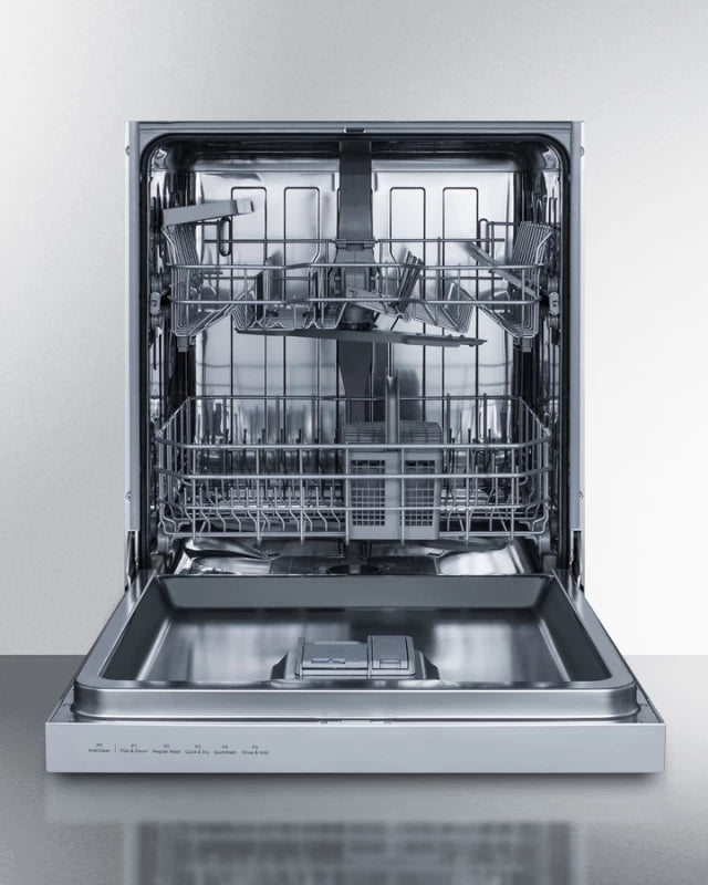 24" Wide Built-in Dishwasher, ADA Compliant - (DW2435SSADA) - SUMMIT