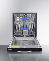 24" Wide Built-in Dishwasher, ADA Compliant - (DW243BADA) - SUMMIT