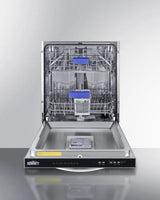 24" Wide Built-in Dishwasher, ADA Compliant - (DW244SSADA) - SUMMIT