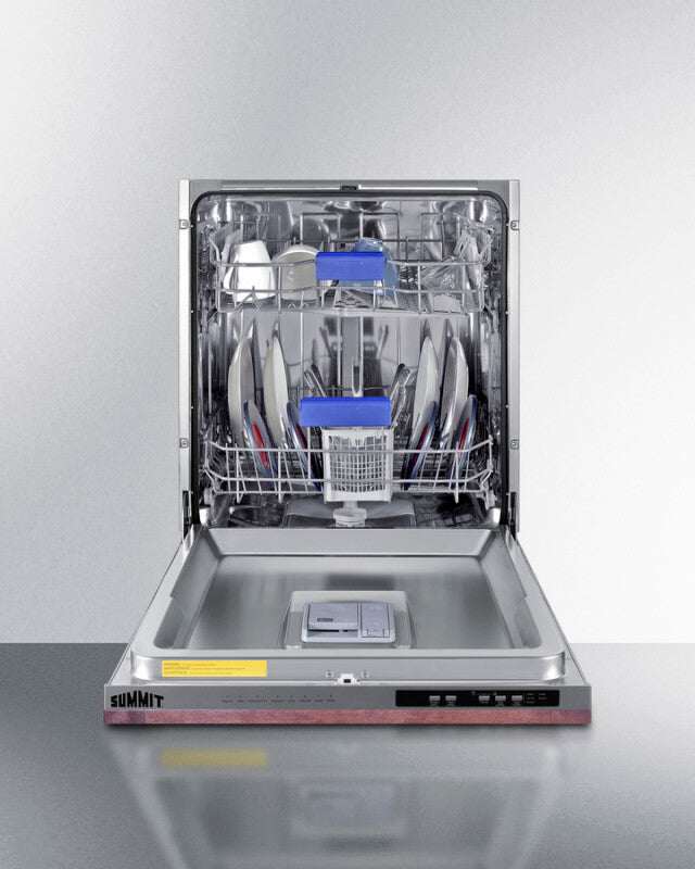 24" Wide Built-in Dishwasher, ADA Compliant (panel Not Included) - (DW245NTADA) - SUMMIT