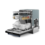 24 Inch Dishwasher Stainless Black/Navy Blue | Gordon Ramsay Series - (DW24X8BA00BLU) -