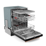 24 Inch Dishwasher Stainless Black/Rose Gold | Gordon Ramsay Series - (DW24X8BA00RSG) -