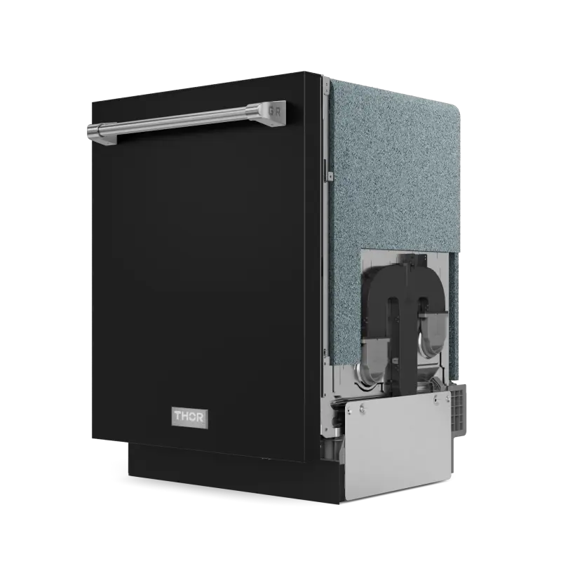 24 Inch Dishwasher Stainless Black/Stainless Steel | Gordon Ramsay Series - (DW24X8BA00SS) -