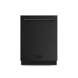 Thor Kitchen Gordon Ramsay DW24X8BA00BRZ Dishwasher, 24 inch Exterior Width, 49 dB Decibel Level, Fully Integrated, Stainless Steel (Interior), 8 Wash Cycles, 15 Capacity (Place Settings), 3 Loading Racks, Matte Black (Bronze Handle) colour