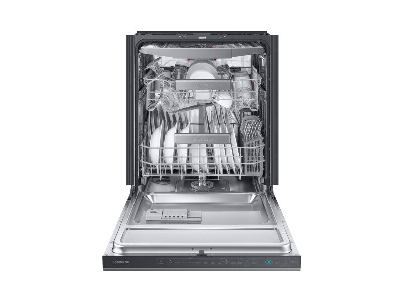AutoRelease Smart 39dBA Dishwasher with Linear Wash in Black Stainless Steel - (DW80R9950UGAA)