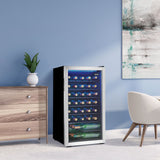 Danby 36 Bottle Free-Standing Wine Cooler in Stainless Steel - (DWC036A1BSSDB6)