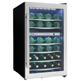 Danby 38 Bottle Free-Standing Wine Cooler in Stainless Steel - (DWC040A3BSSDD)