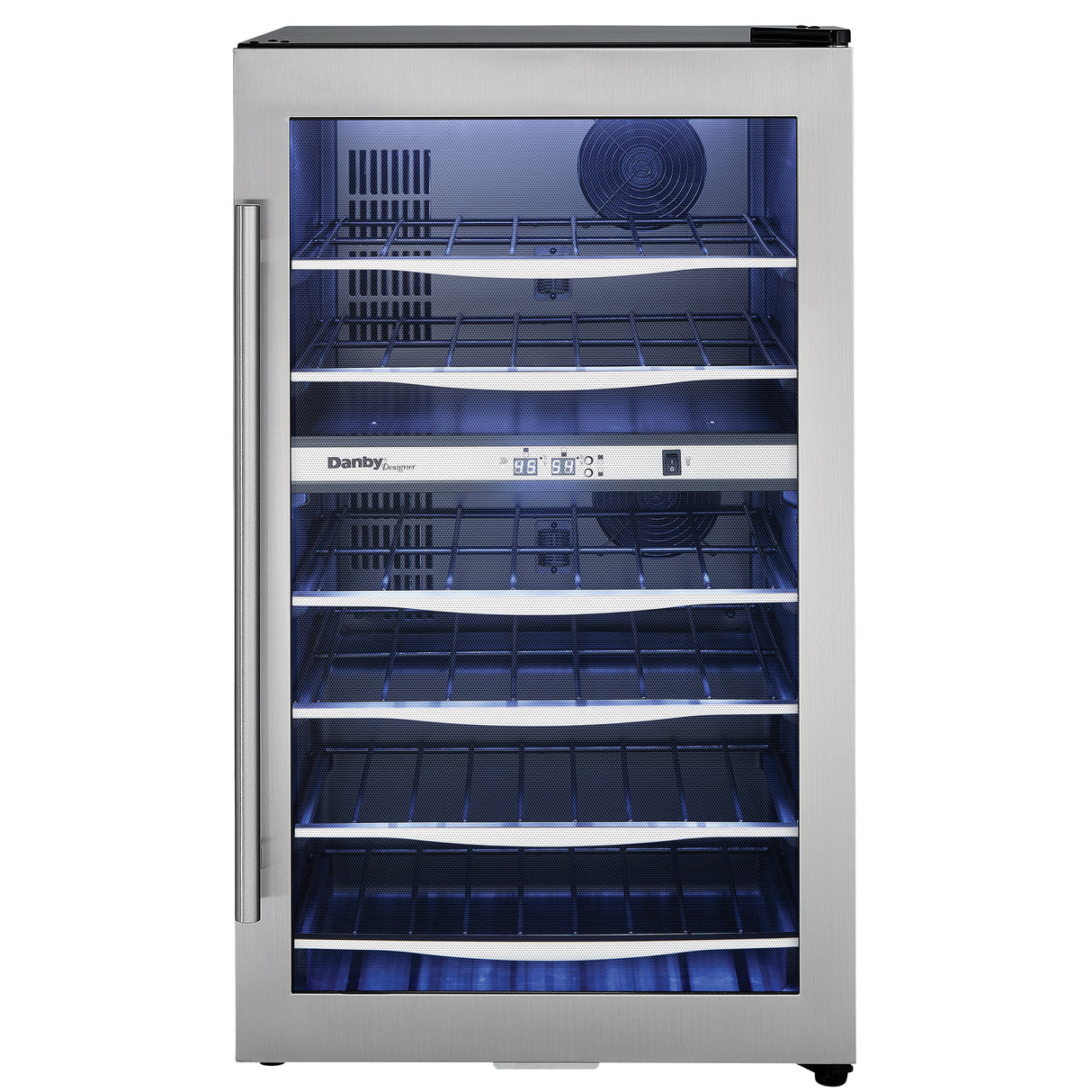 Danby 38 Bottle Free-Standing Wine Cooler in Stainless Steel - (DWC040A3BSSDD)