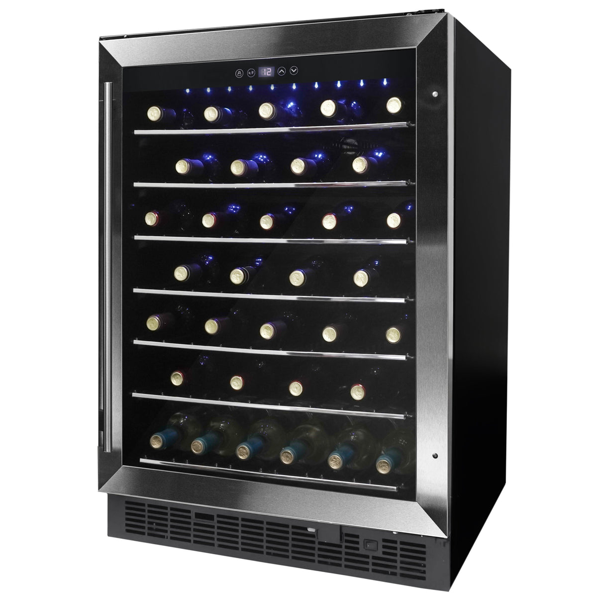 Danby 60 Bottle Built-in Wine Cooler in Stainless Steel - (DWC057A1BSS)