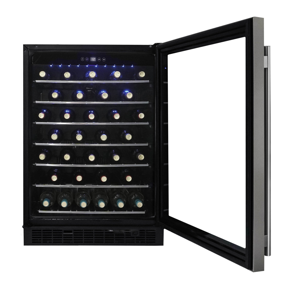 Danby 60 Bottle Built-in Wine Cooler in Stainless Steel - (DWC057A1BSS)
