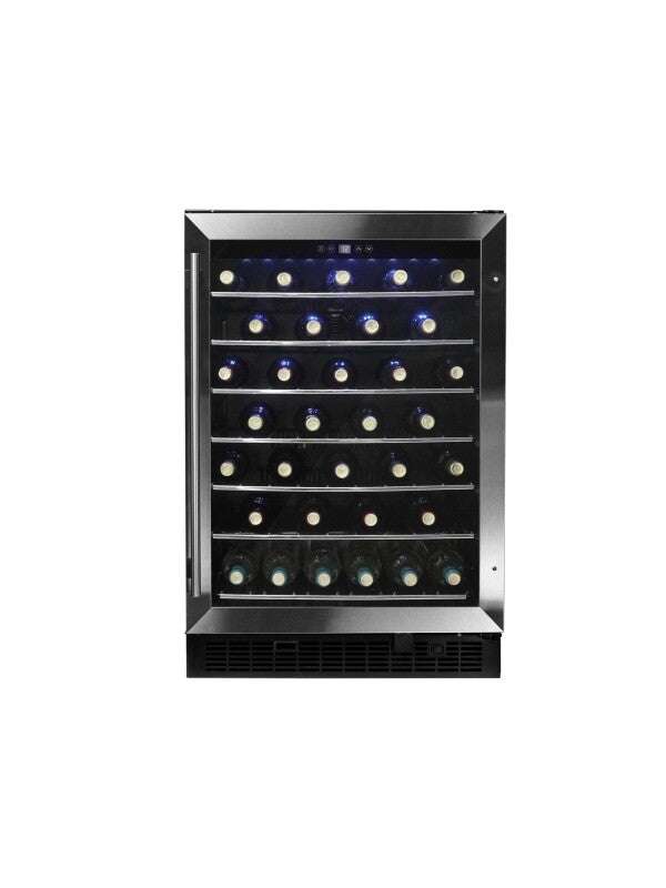 Danby 60 Bottle Built-in Wine Cooler in Stainless Steel - (DWC057A1BSS)