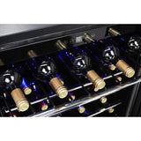 Danby 60 Bottle Built-in Wine Cooler in Stainless Steel - (DWC057A1BSS)
