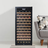 Danby 94 Bottle Free-Standing Wine Cooler in Black - (DWC94L1B) - DANBY