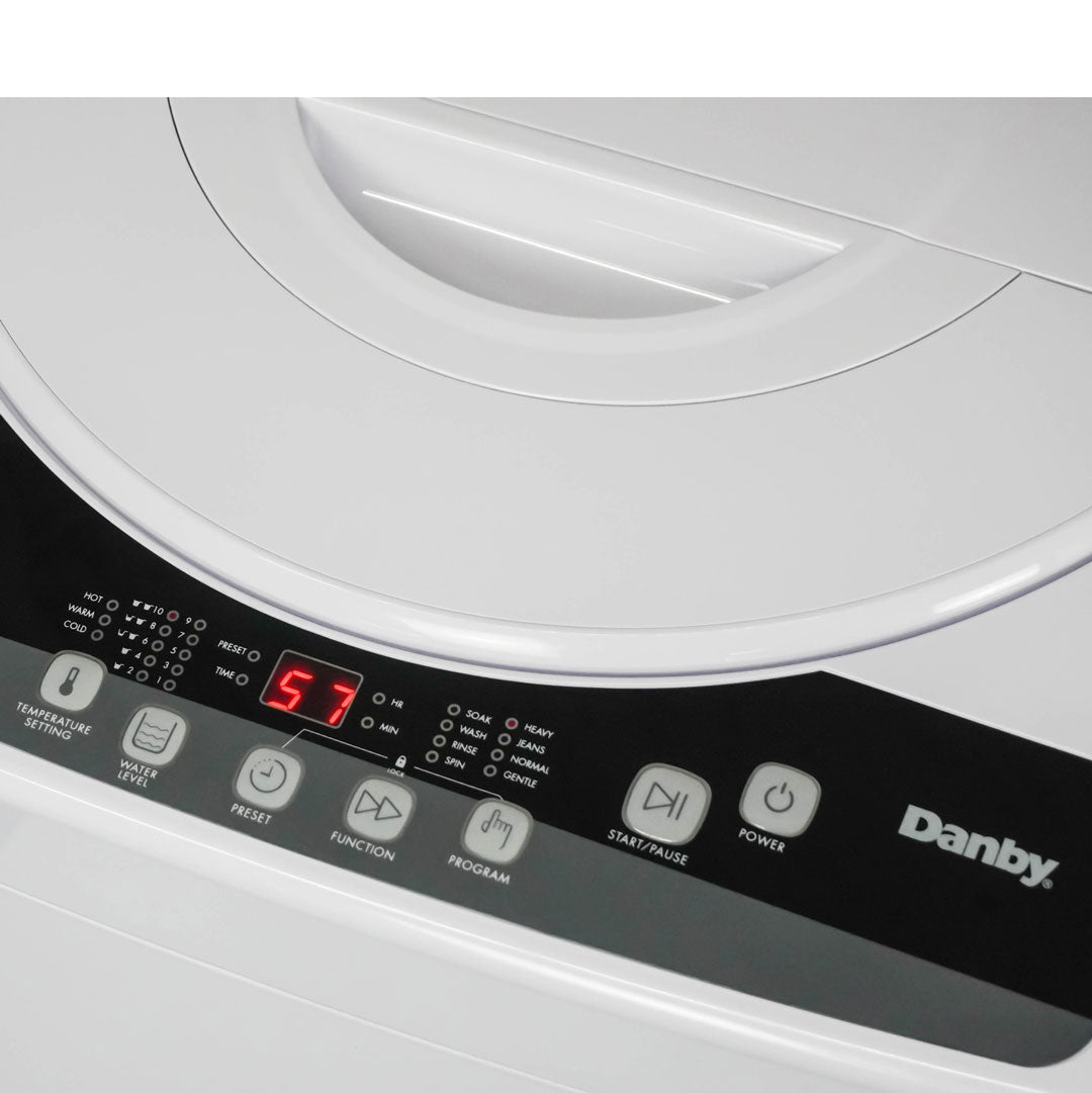 Danby 1.6 cu. ft. Compact Top Load Washing Machine in White - (DWM055A1WDB6)