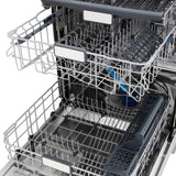 AutographEdition 24" Monument Series 3rd Rack Top Touch Control Tall Tub Dishwasher in Custom Panel Ready with Polished Gold Handle 45dBa - (DWMTZ24G) -
