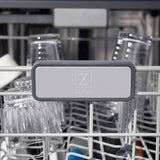 AutographEdition 24" Monument Series 3rd Rack Top Touch Control Tall Tub Dishwasher in Custom Panel Ready with Polished Gold Handle 45dBa - (DWMTZ24G) -