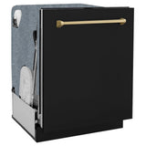 Autograph Edition 24 in. Monument Series 3rd Rack Top Touch Control Tall Tub Dishwasher - (DWMTZBLM24CB) -