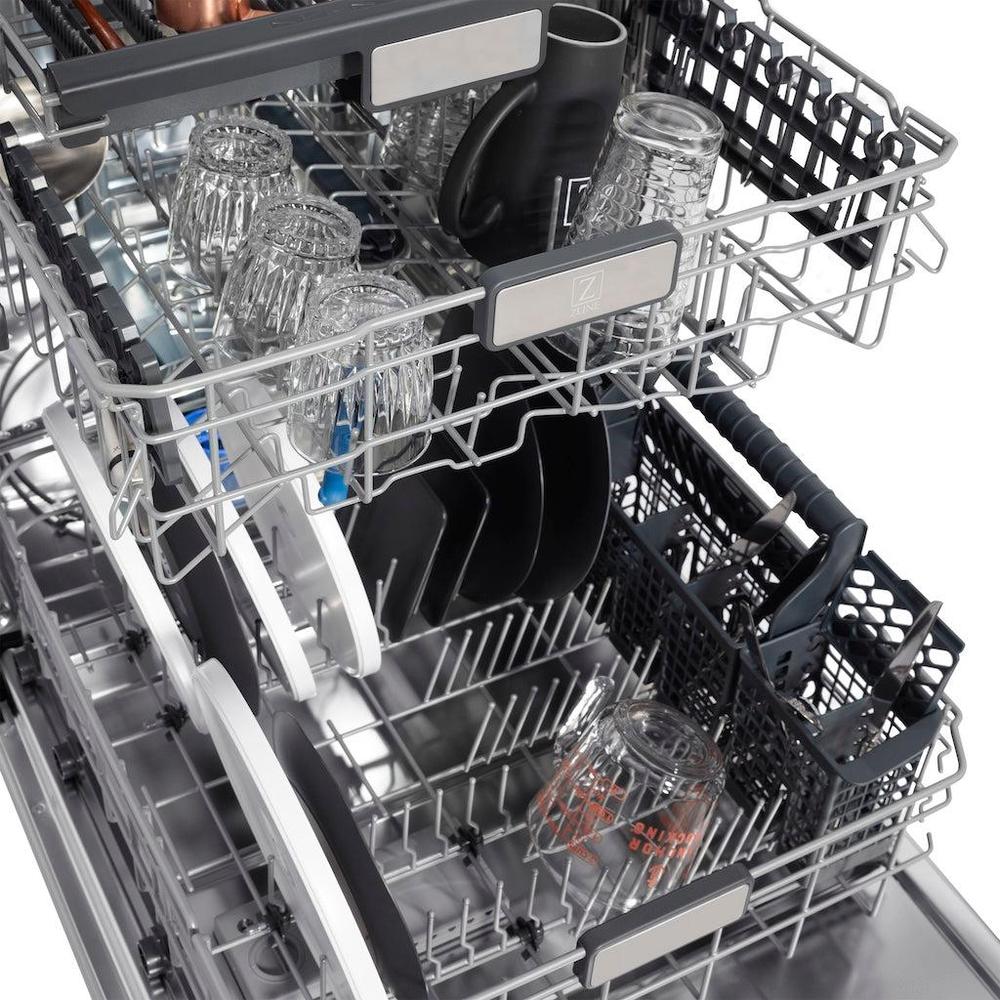 Autograph Edition 24 in. Monument Series 3rd Rack Top Touch Control Tall Tub Dishwasher - (DWMTZBLM24G) -