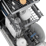 AutographEdition 18” Tallac Series 3rd Rack Top Control Dishwasher in Custom Panel Ready with Champagne Bronze Handle 51dBa - (DWVZ18CB) -