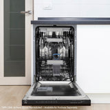 AutographEdition 18” Tallac Series 3rd Rack Top Control Dishwasher in Custom Panel Ready with Matte Black Handle 51dBa - (DWVZ18MB) -