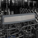AutographEdition 18” Tallac Series 3rd Rack Top Control Dishwasher in Custom Panel Ready with Matte Black Handle 51dBa - (DWVZ18MB) -