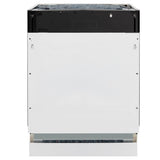 AutographEdition 24" Tallac Series 3rd Rack Top Control Built-In Tall Tub Dishwasher in Custom Panel Ready with Polished Gold Handle 51dBa - (DWVZ24G) -