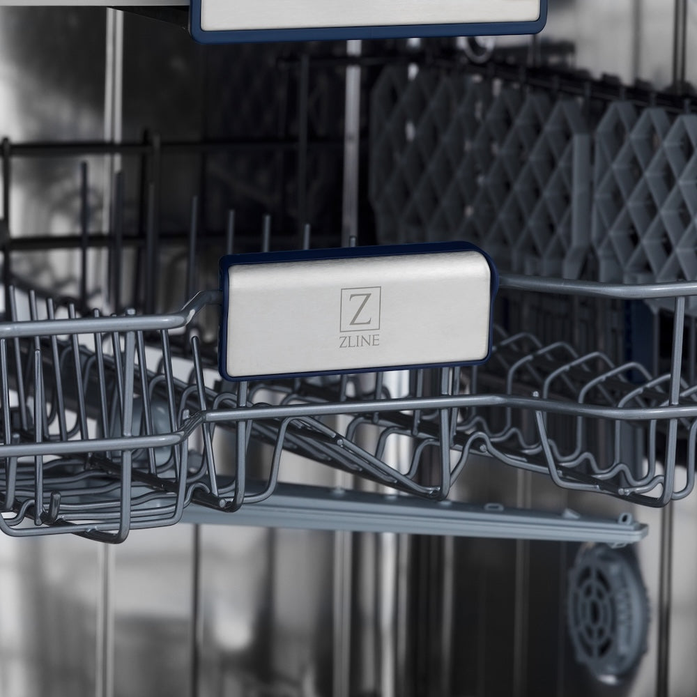 AutographEdition 24" Tallac Series 3rd Rack Top Control Built-In Tall Tub Dishwasher in Custom Panel Ready with Polished Gold Handle 51dBa - (DWVZ24G) -
