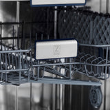 AutographEdition 24" Tallac Series 3rd Rack Top Control Built-In Tall Tub Dishwasher in Custom Panel Ready with Polished Gold Handle 51dBa - (DWVZ24G) -