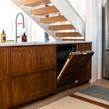 AutographEdition 24" Tallac Series 3rd Rack Top Control Built-In Tall Tub Dishwasher in Custom Panel Ready with Matte Black Handle 51dBa - (DWVZ24MB) -