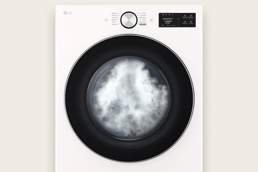 LG DLEX5800A SteamFresh cycle