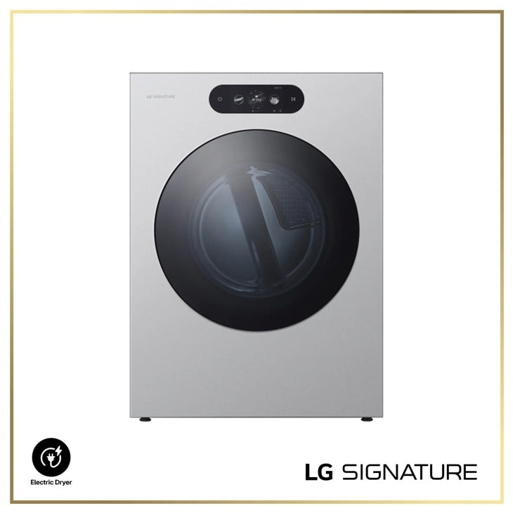 LG SIGNATURE DLEX9900S Electric Dryer front view