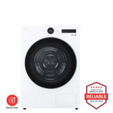 LG DLHC5502W Heat Pump Ventless Electric Dryer front view