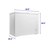 Element 10.2 cu. ft. Chest Freezer - White (ECF10MD1BW) - (ECF10MD1BW) - ELEMENT APPLIANCE