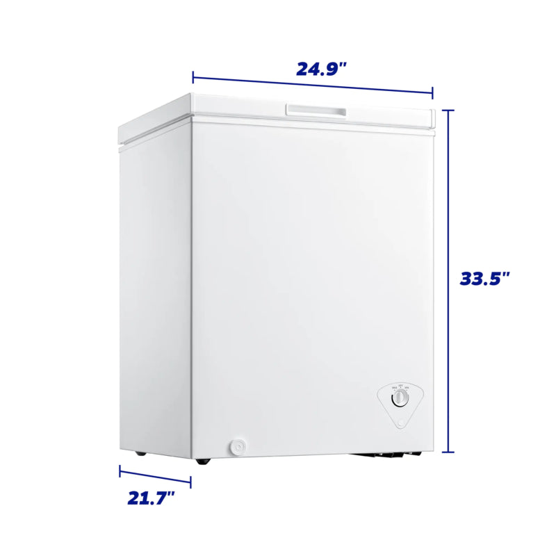 Element 5.0 cu. ft. Chest Freezer - White (ECF50MD1BW) - (ECF50MD1BW) - ELEMENT APPLIANCE
