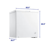 Element 7.0 cu. ft. Chest Freezer - White (ECF70MD1BW) - (ECF70MD1BW) - ELEMENT APPLIANCE