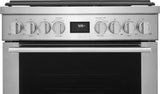 Electrolux 30" Front Control Freestanding Gas Range with Convection, 5 Burners, Stainless Steel - ECFG3068AS