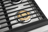 Electrolux 36" Front Control Freestanding Gas Range with Convection, 6 Burners, Stainless Steel - ECFG3668AS