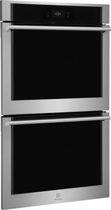 Electrolux 30" Double Electric Wall Oven with Air Sous Vide &amp; Convection, Stainless Steel - ECWD3012AS