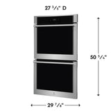 Electrolux 30" Double Electric Wall Oven with Air Sous Vide &amp; Convection, Stainless Steel - ECWD3012AS