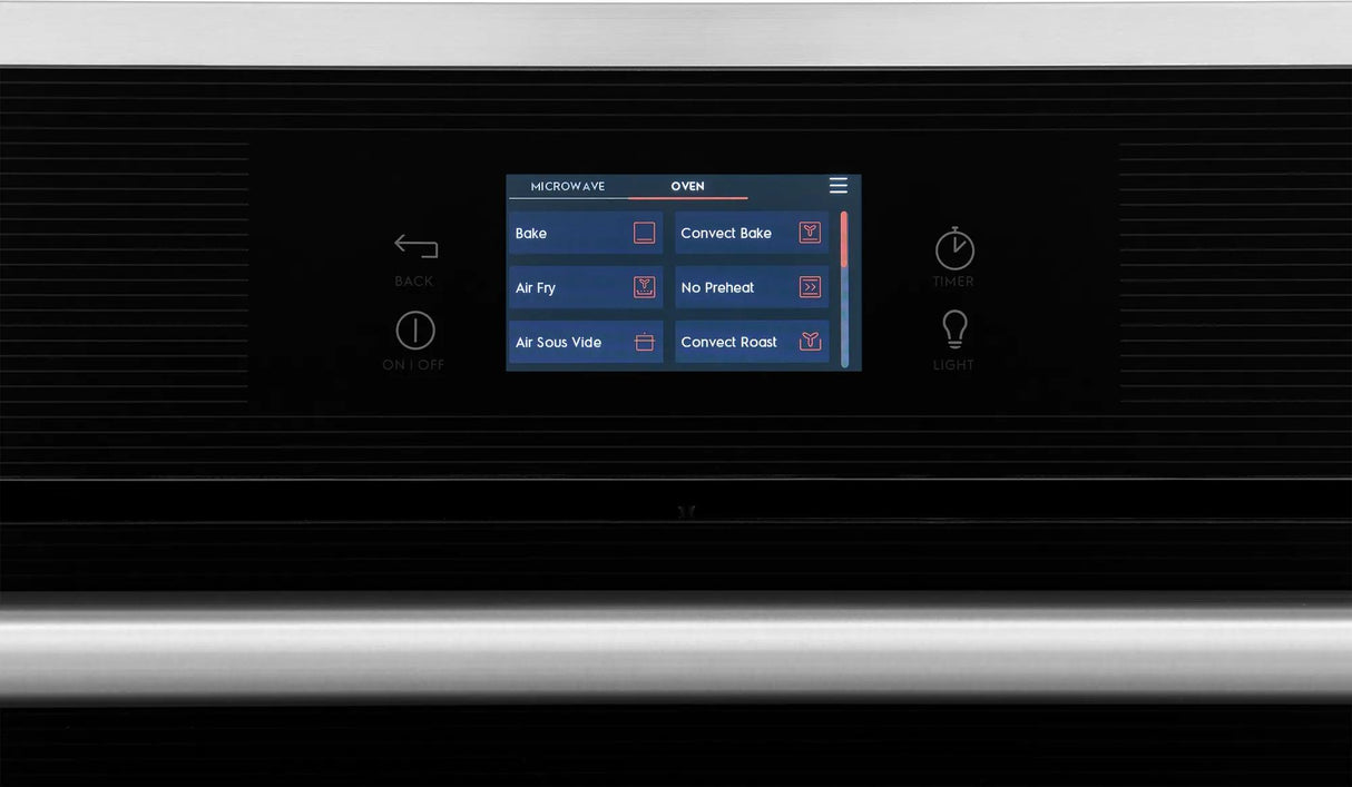 Electrolux 30" Electric Wall Oven &amp; Microwave Combination with Convection, Stainless Steel - ECWM3012AS